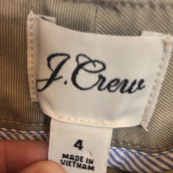 JCrew Khaki shorts - Picture 2 of 3